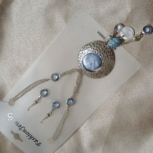 Fashion Jewelry Necklace/Earring Set